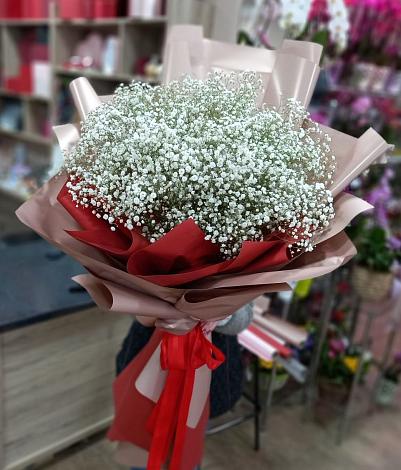 Букет цветов из: Гипсофила в Благовещенке