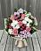 Букет цветов из: Альстромерии, Гвоздики, Розы и Хризантемы в Благовещенке