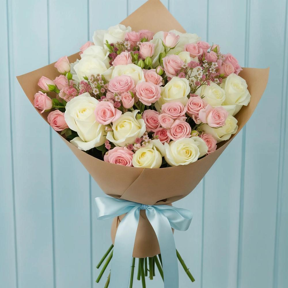 Букет цветов из: Розы в Благовещенке
