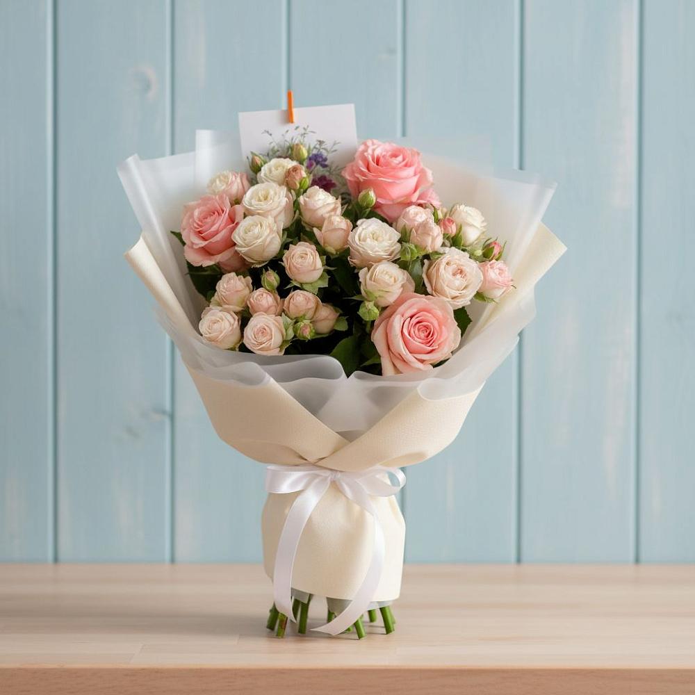 Букет цветов из: Розы в Благовещенке