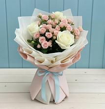 Букет цветов из:  Розы в Благовещенке