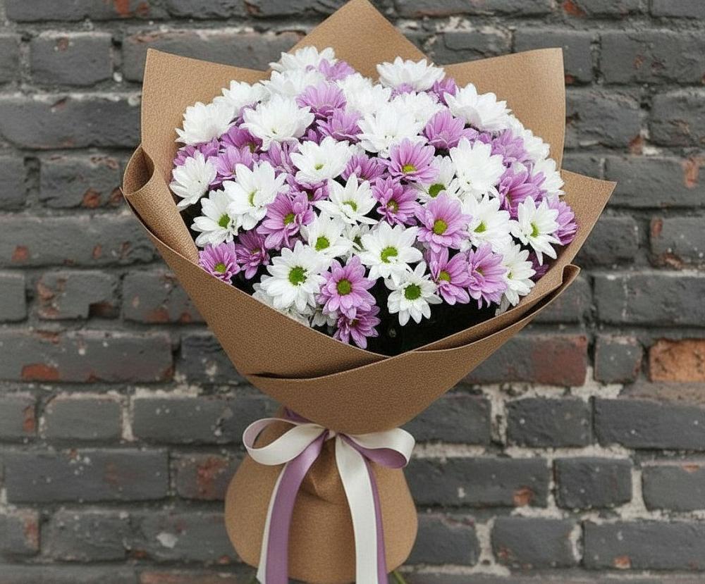 Букет цветов из: Хризантемы в Благовещенке