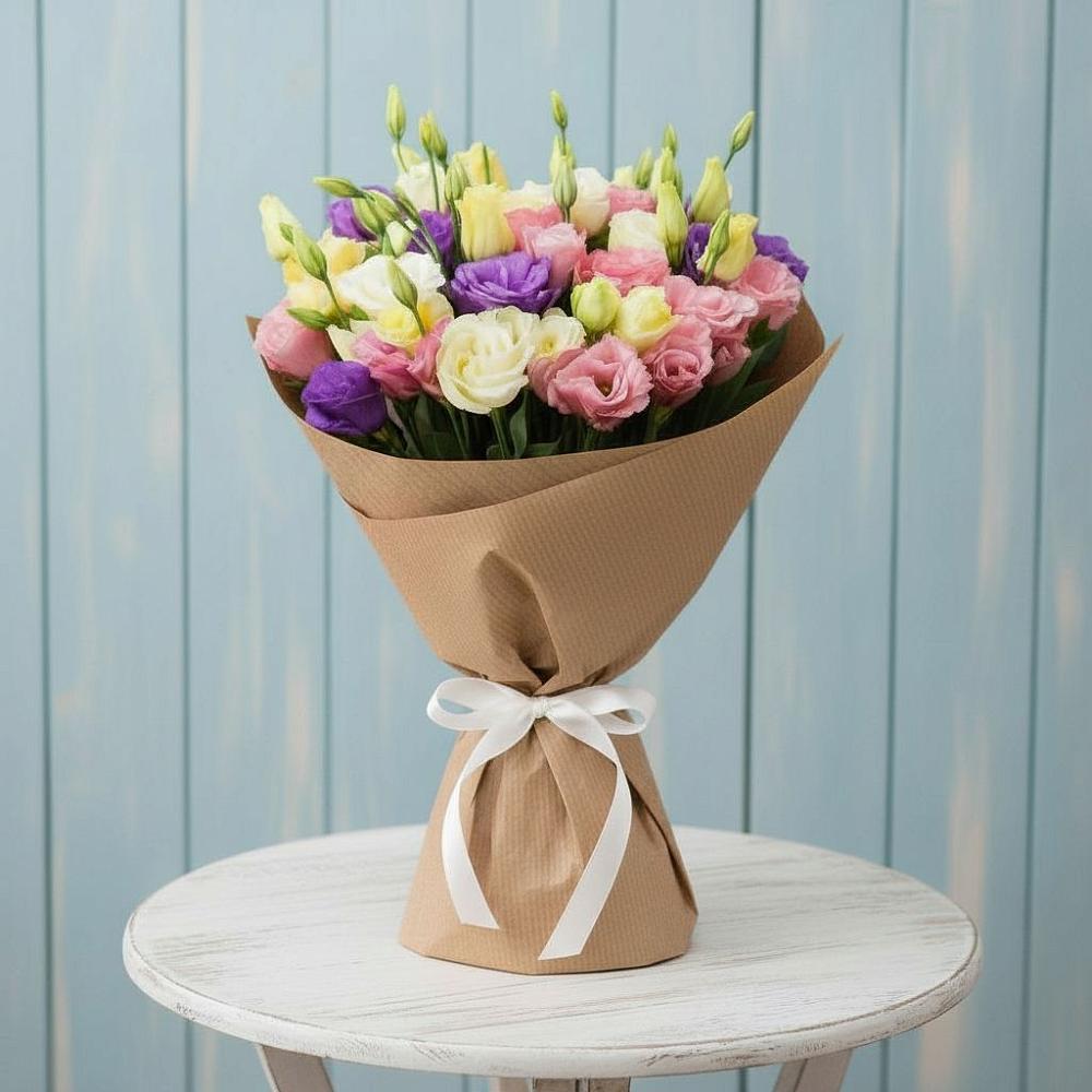 Букет цветов из: Лизиантусы в Благовещенке