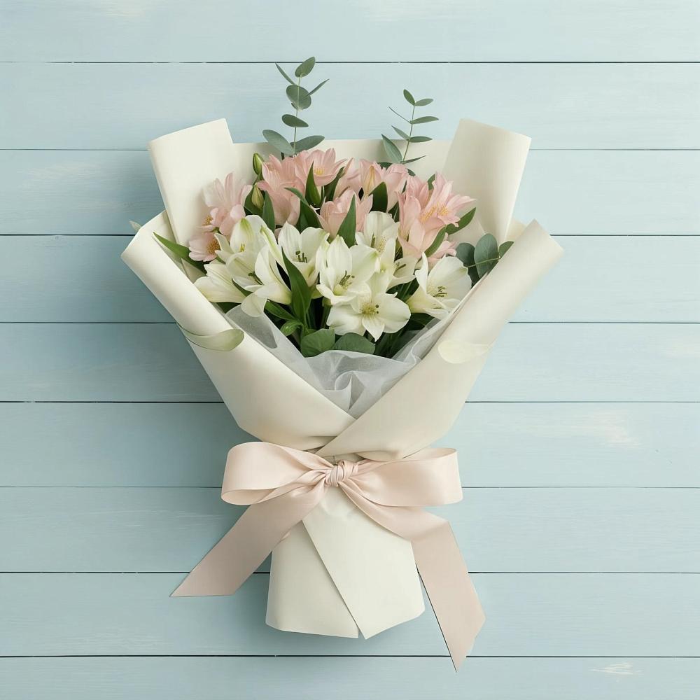 Букет цветов из: Альстромерии в Благовещенке