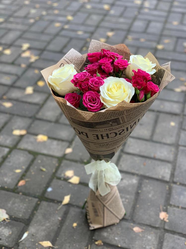 Букет цветов из: Розы в Благовещенке